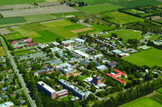Lincoln University Te Waihora campus aerial